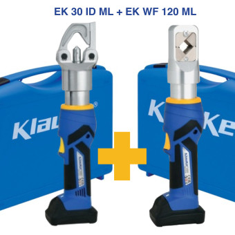 Klauke EK 30 ID ML Akkumulátoros hidraulikus kábelkrimpelő 6 - 120 mm2