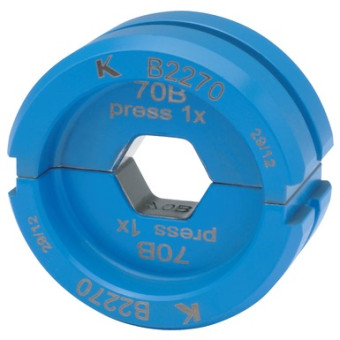 Klauke présbélyeg, blue connection® B 22,  K22 széria