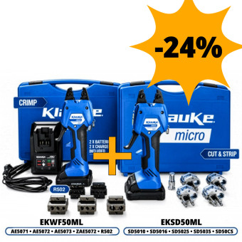 Akciós készlet: EKWF50ML krimpelőfogó és EKSD50ML csupaszítószerszám