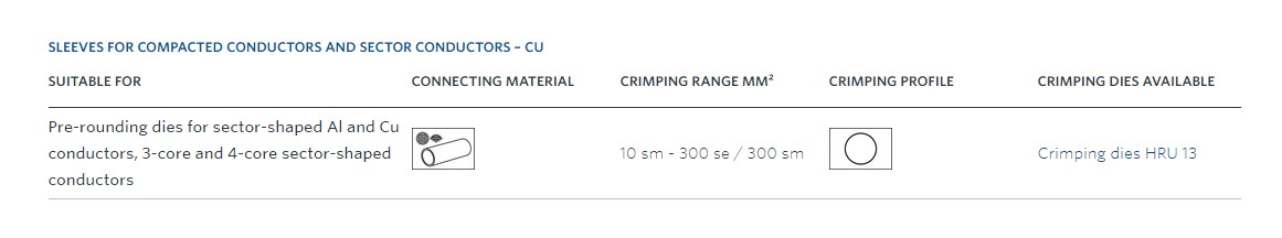 Klauke PK 120/42 hydraulická krimpovacia hlava, 10 - 400 mm² Klauke PK 120/42 hydraulická krimpovacia hlava, 10 - 400 mm²